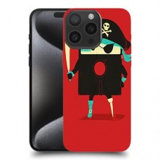 פיראט מצחיק כיסוי מגן סליקון מעוצב ל Apple iPhone 15 Pro Max סקרין מובייל