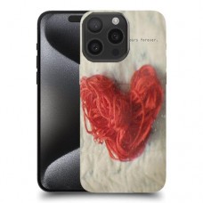 הלב הוא לנצח שלך כיסוי מגן סליקון מעוצב ל Apple iPhone 15 Pro Max סקרין מובייל