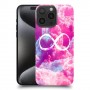 אינסופי ורוד כיסוי מגן סליקון מעוצב ל Apple iPhone 15 Pro Max סקרין מובייל