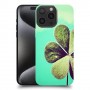 מזל תלתן כיסוי מגן סליקון מעוצב ל Apple iPhone 15 Pro Max סקרין מובייל