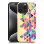ניאון רומבס כיסוי מגן סליקון מעוצב ל Apple iPhone 15 Pro Max סקרין מובייל