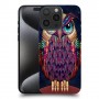 ינשוף הלילה כיסוי מגן סליקון מעוצב ל Apple iPhone 15 Pro Max סקרין מובייל