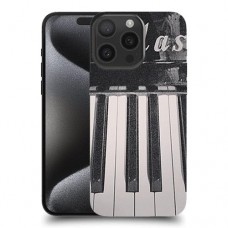נשמת פסנתר כיסוי מגן סליקון מעוצב ל Apple iPhone 15 Pro Max סקרין מובייל