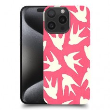 חיי ציפורים אדומים כיסוי מגן סליקון מעוצב ל Apple iPhone 15 Pro Max סקרין מובייל