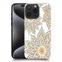 חמניות בלבן כיסוי מגן סליקון מעוצב ל Apple iPhone 15 Pro Max סקרין מובייל