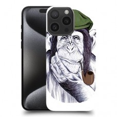 חושב קוף כיסוי מגן סליקון מעוצב ל Apple iPhone 15 Pro Max סקרין מובייל