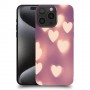 לבבות מעורפלים בחום כיסוי מגן סליקון מעוצב ל Apple iPhone 15 Pro Max סקרין מובייל