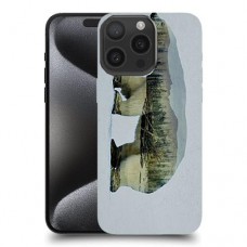 דוב לבן כיסוי מגן סליקון מעוצב ל Apple iPhone 15 Pro Max סקרין מובייל