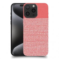 נקודות לבנות בורוד כיסוי מגן סליקון מעוצב ל Apple iPhone 15 Pro Max סקרין מובייל