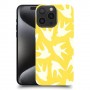חיי ציפורים צהובים כיסוי מגן סליקון מעוצב ל Apple iPhone 15 Pro Max סקרין מובייל
