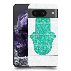 יד ירוקה כיסוי מגן סליקון מעוצב ל Google Pixel 8 סקרין מובייל