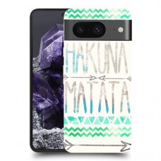 Hakuna Matata בירוק כיסוי מגן סליקון מעוצב ל Google Pixel 8 סקרין מובייל