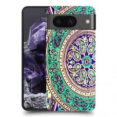 מנדלה הודית כיסוי מגן סליקון מעוצב ל Google Pixel 8 סקרין מובייל