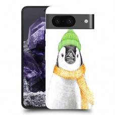 פינגווין בקור כיסוי מגן סליקון מעוצב ל Google Pixel 8 סקרין מובייל