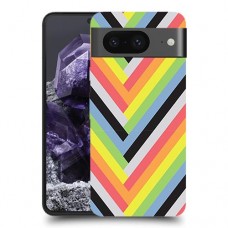 פסי קשת כיסוי מגן סליקון מעוצב ל Google Pixel 8 סקרין מובייל