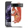 Squirell עשיר כיסוי מגן סליקון מעוצב ל Google Pixel 8 סקרין מובייל