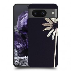 פרח לבן כיסוי מגן סליקון מעוצב ל Google Pixel 8 סקרין מובייל