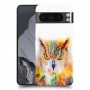 ינשוף אקאורל כיסוי מגן סליקון מעוצב ל Google Pixel 8 Pro סקרין מובייל