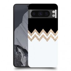 לבן שחור כיסוי מגן סליקון מעוצב ל Google Pixel 8 Pro סקרין מובייל