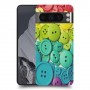 כפתורים צבעוניים כיסוי מגן סליקון מעוצב ל Google Pixel 8 Pro סקרין מובייל