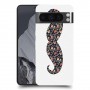 שפם פרחים כיסוי מגן סליקון מעוצב ל Google Pixel 8 Pro סקרין מובייל