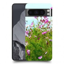 פרחים בשדה כיסוי מגן סליקון מעוצב ל Google Pixel 8 Pro סקרין מובייל