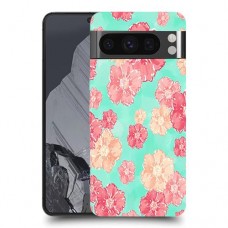 פרחים בירוק כיסוי מגן סליקון מעוצב ל Google Pixel 8 Pro סקרין מובייל