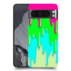 צבעי זרימה כיסוי מגן סליקון מעוצב ל Google Pixel 8 Pro סקרין מובייל