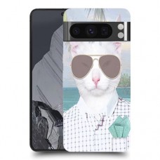 חתול זוהר כיסוי מגן סליקון מעוצב ל Google Pixel 8 Pro סקרין מובייל