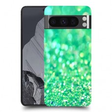 יהלומים ירוקים כיסוי מגן סליקון מעוצב ל Google Pixel 8 Pro סקרין מובייל