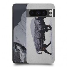 אפור ביזון כיסוי מגן סליקון מעוצב ל Google Pixel 8 Pro סקרין מובייל