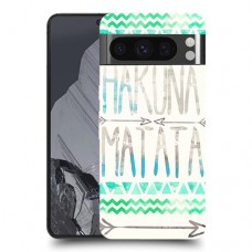 Hakuna Matata בירוק כיסוי מגן סליקון מעוצב ל Google Pixel 8 Pro סקרין מובייל