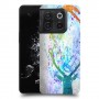 עץ אקוורל כיסוי מגן סליקון מעוצב ל Oneplus 10T סקרין מובייל