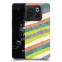 מגבת פסים כיסוי מגן סליקון מעוצב ל Oneplus 10T סקרין מובייל
