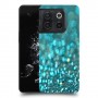יהלומי טורקיז כיסוי מגן סליקון מעוצב ל Oneplus 10T סקרין מובייל