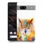 ינשוף אקאורל כיסוי מגן סליקון מעוצב ל Google Pixel 7a סקרין מובייל