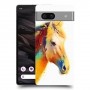 סוס אקוורל כיסוי מגן סליקון מעוצב ל Google Pixel 7a סקרין מובייל