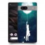 ירח בלון כיסוי מגן סליקון מעוצב ל Google Pixel 7a סקרין מובייל