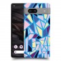 דמויות כחולות כיסוי מגן סליקון מעוצב ל Google Pixel 7a סקרין מובייל