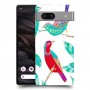 ציפורים צבעוניות כיסוי מגן סליקון מעוצב ל Google Pixel 7a סקרין מובייל