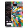 קלידוסקופ צבעוני כיסוי מגן סליקון מעוצב ל Google Pixel 7a סקרין מובייל