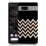 גיאומטריה בשחור כיסוי מגן סליקון מעוצב ל Google Pixel 7a סקרין מובייל