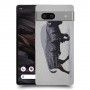 אפור ביזון כיסוי מגן סליקון מעוצב ל Google Pixel 7a סקרין מובייל