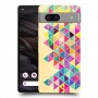 ניאון רומבס כיסוי מגן סליקון מעוצב ל Google Pixel 7a סקרין מובייל