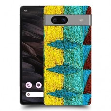 הפשטה מצוירת כיסוי מגן סליקון מעוצב ל Google Pixel 7a סקרין מובייל