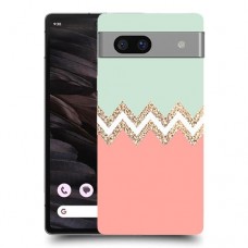 ורוד-ירוק כיסוי מגן סליקון מעוצב ל Google Pixel 7a סקרין מובייל
