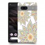 חמניות בלבן כיסוי מגן סליקון מעוצב ל Google Pixel 7a סקרין מובייל