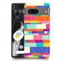 לבנים צבעוניות כיסוי מגן סליקון מעוצב ל Google Pixel 7 סקרין מובייל