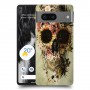 גולגולת פרחים כיסוי מגן סליקון מעוצב ל Google Pixel 7 סקרין מובייל