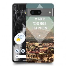לגרום לדברים לקרות כיסוי מגן סליקון מעוצב ל Google Pixel 7 סקרין מובייל
